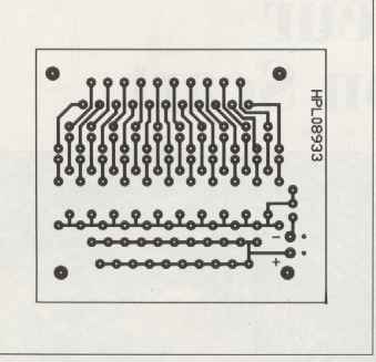 Circuit inmprim , ct cuivre  chelle 1