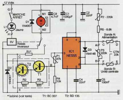 Le shema electrique